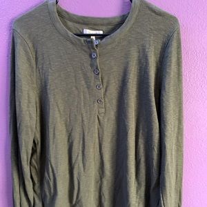 Green made well long sleeve